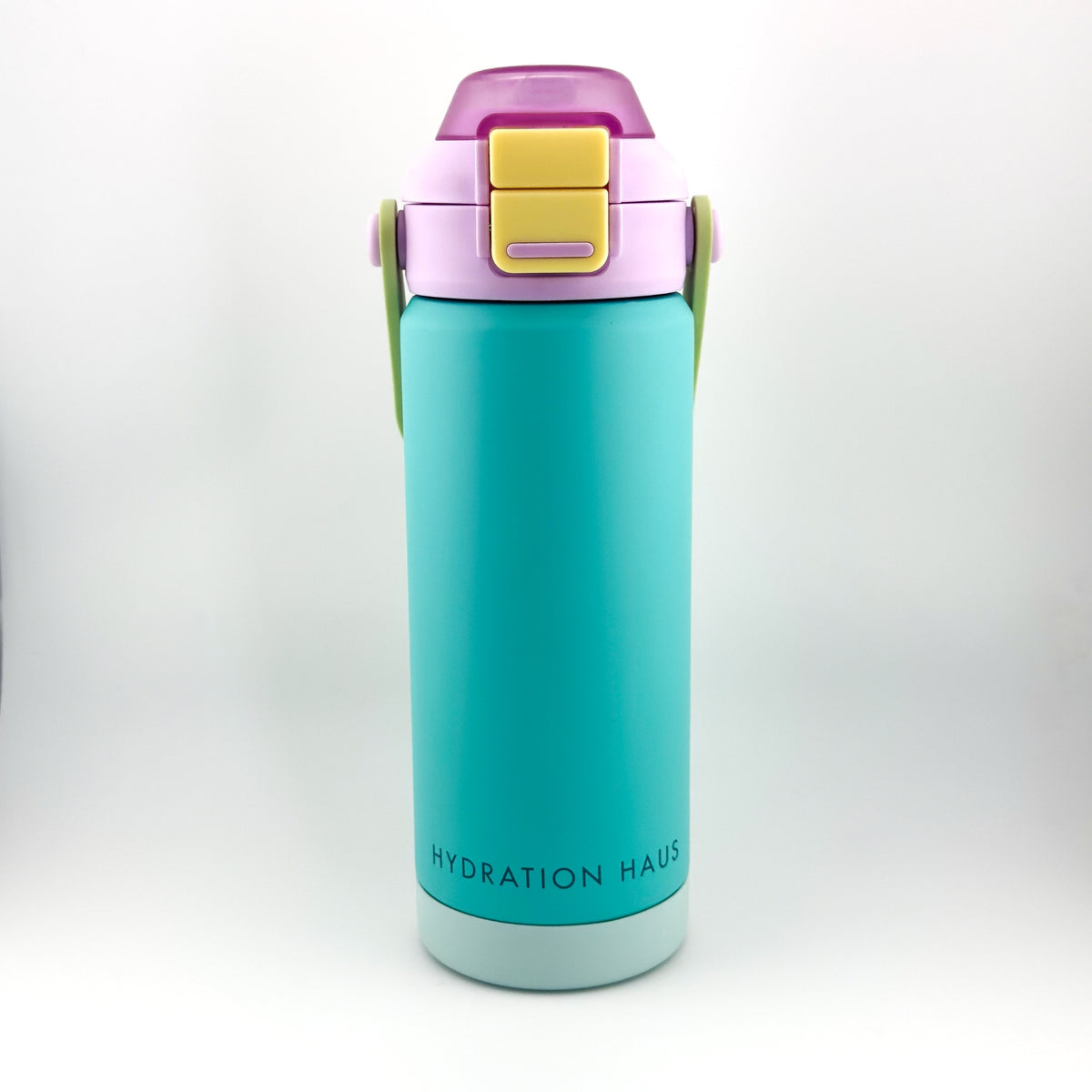 Minty Drop 530 ml pastel mint insulated stainless steel water bottle – Hydration Haus