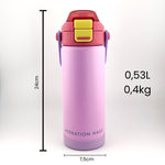 Blush Belle Water Bottle - 530ml - HYDRATION HAUS - Water Bottles - 530ml